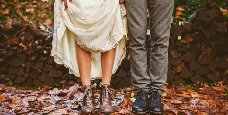 decoración boda otoño vinca