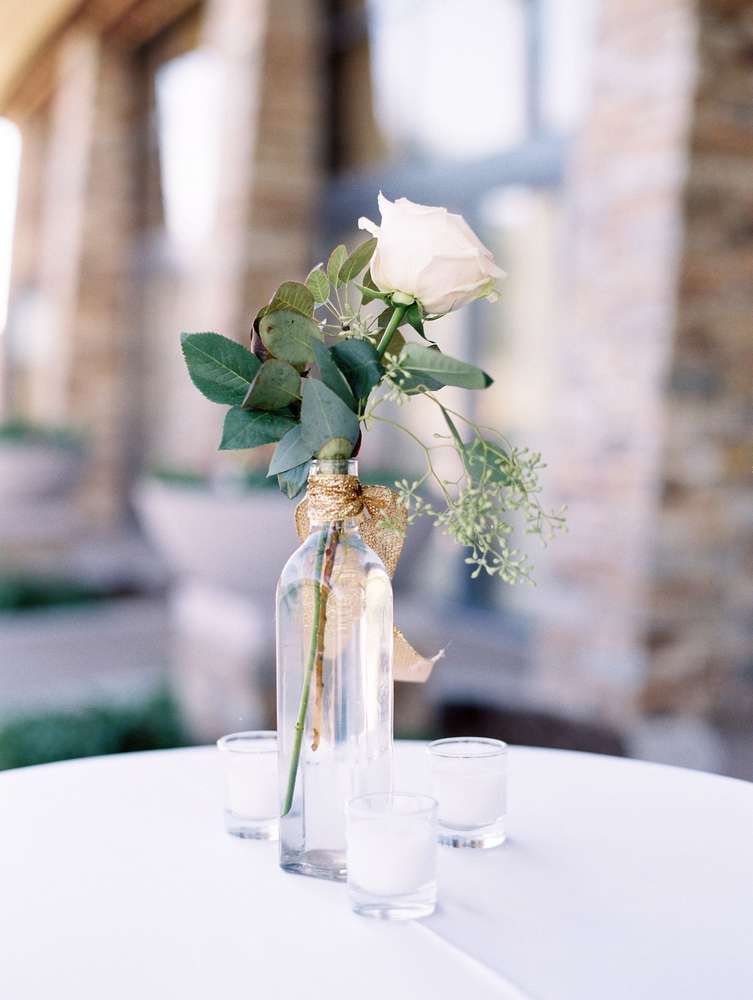 Centros de mesa para boda sencillos 